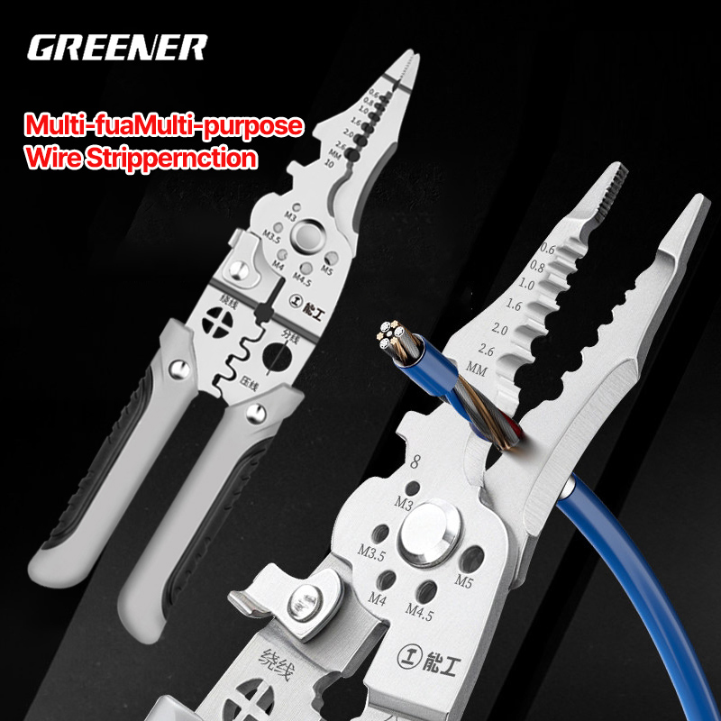 Automatic Wire Stripper Cutter - Многофункциональные клещи GREENER с автоматической регулировкой