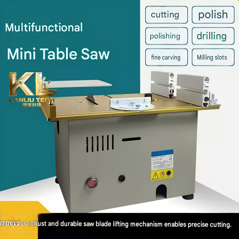 Mini Table Saw For Woodworking - Мини-настольная пила T7 для резки древесины