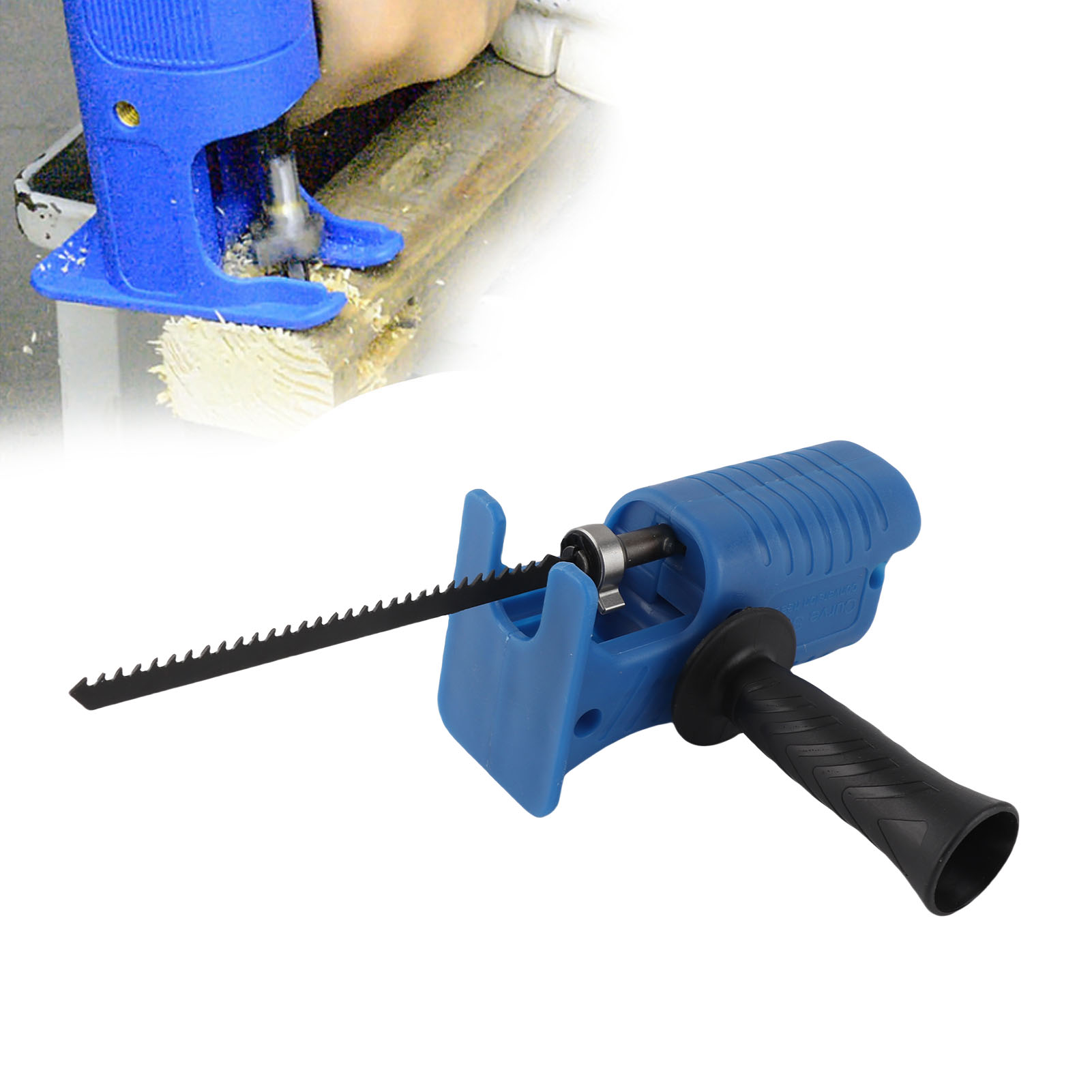 Reciprocating Saw Attachment Drill - Портативный адаптер для сабельной пилы, насадка