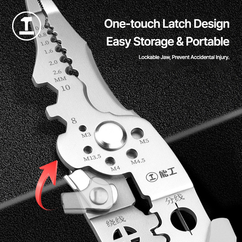 Многофункциональные клещи GREE – обзор и цена Automatic Wire Stripper Cutter