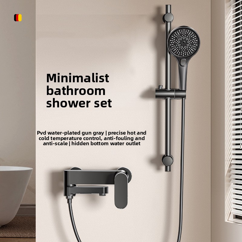 Цельномедный душевой комплект  – обзор и цена Plumbing