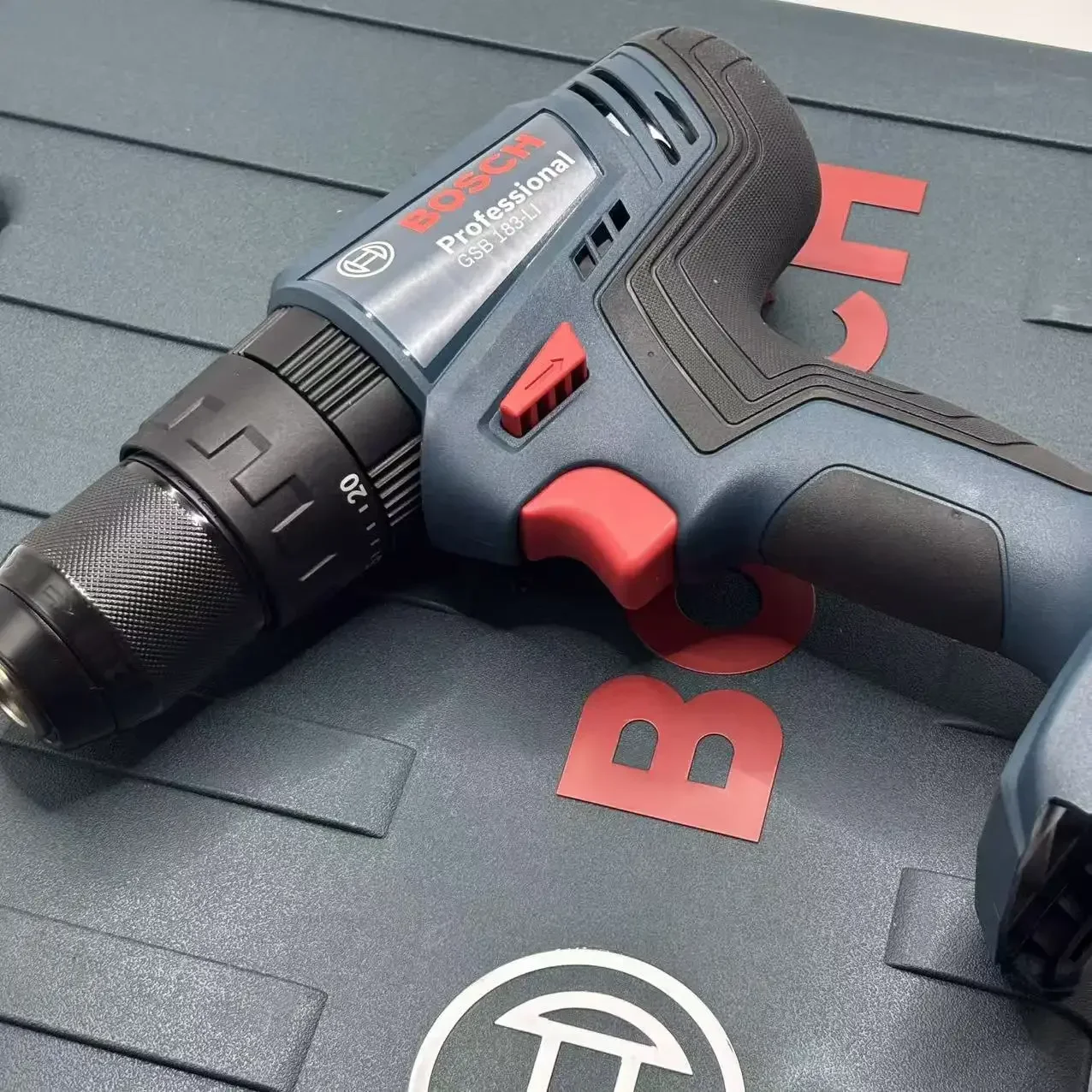 Бесщеточная ударная дрель Bosc – обзор и цена Brushless Cordless Electric Drill 18V