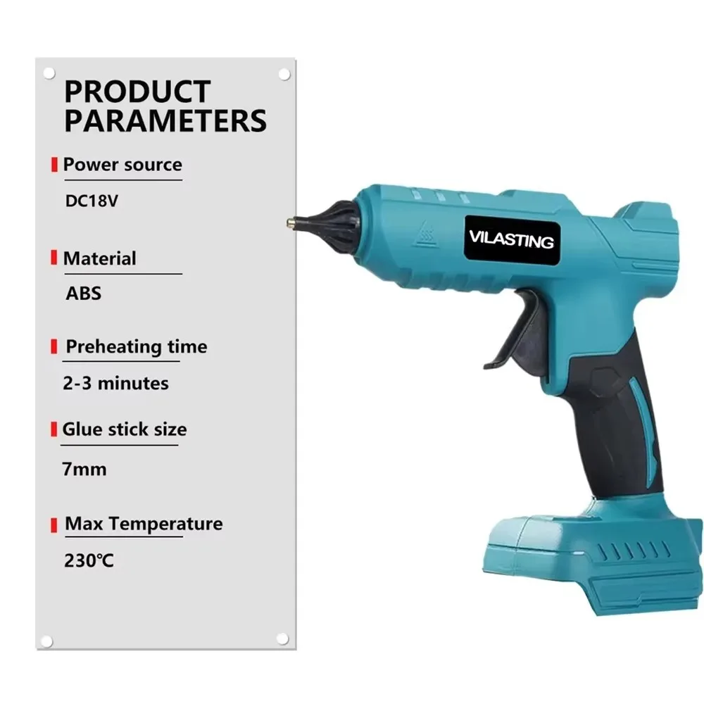 Беспроводной пистолет для терм – обзор и цена Hot Melt Glue Gun Cordless