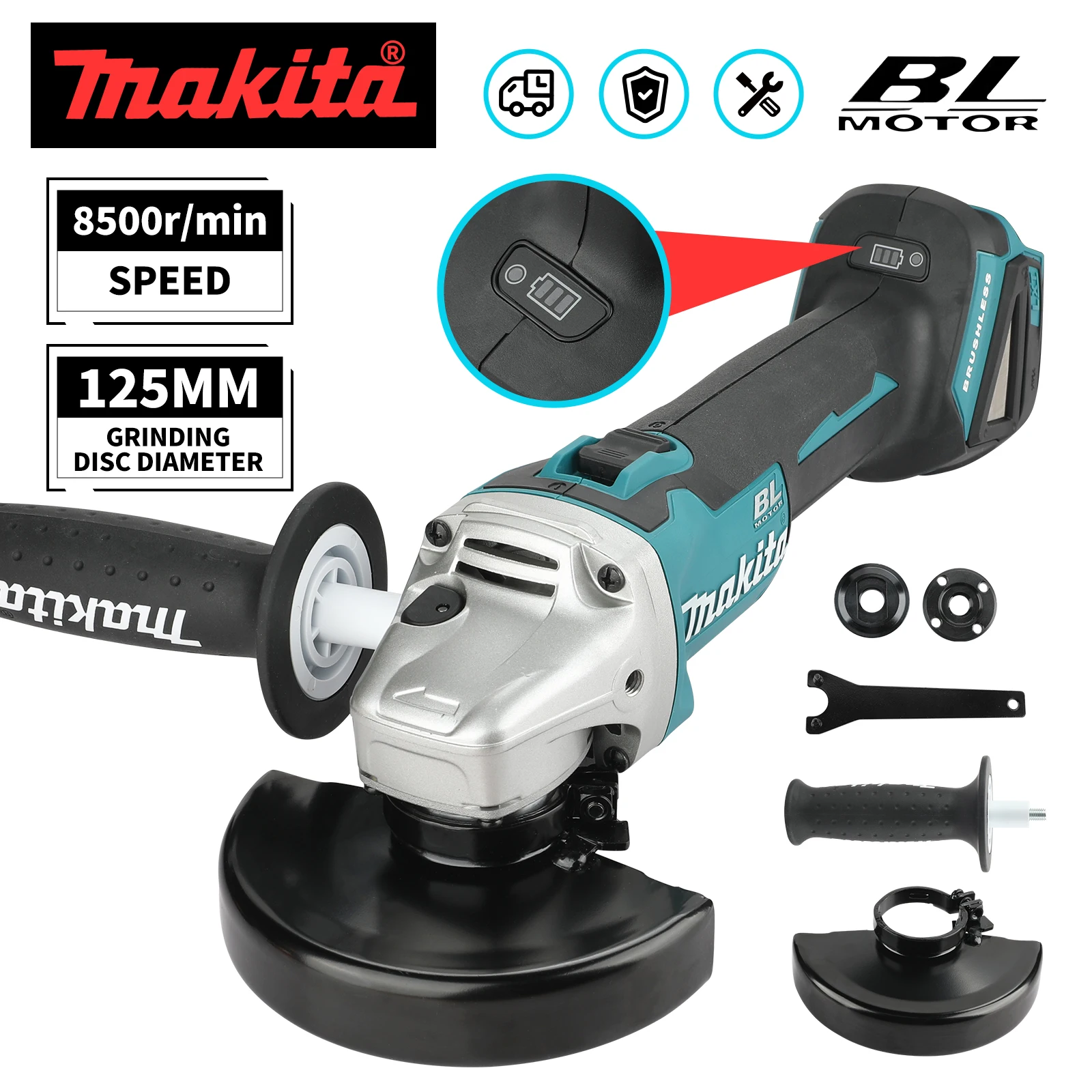 НОВИНКА 2026: Аккумуляторная у – обзор и цена Brushless Angle Grinder Battery Powered