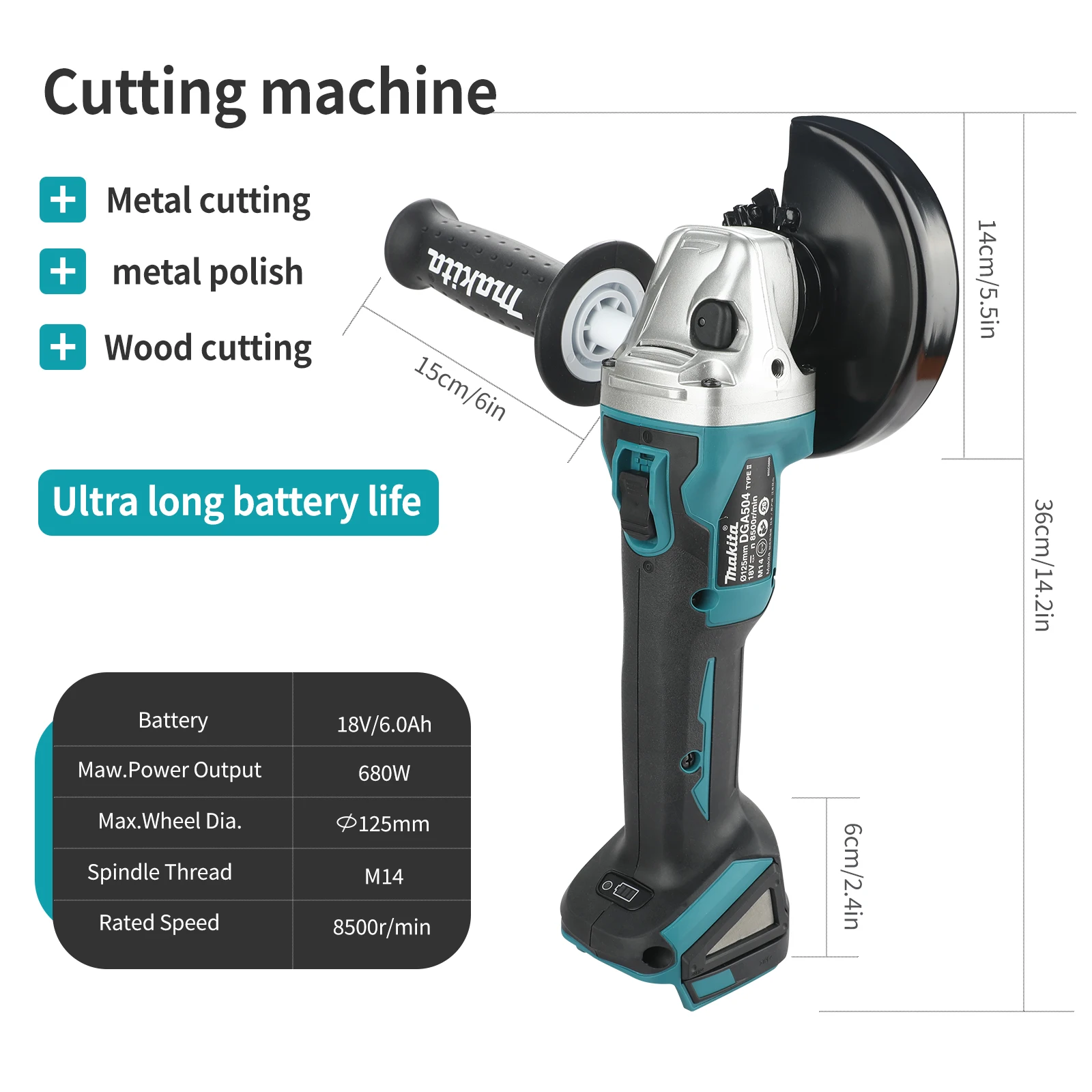НОВИНКА 2026: Аккумуляторная у – обзор и цена Brushless Angle Grinder Battery Powered
