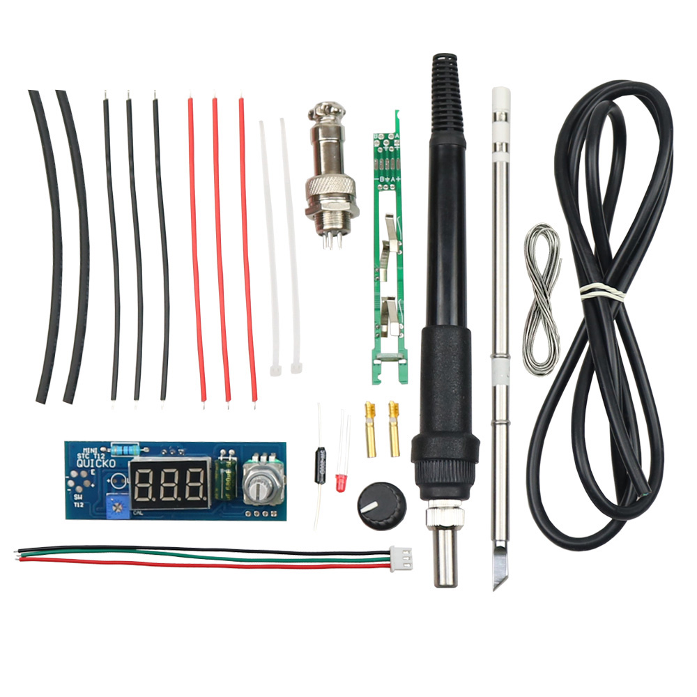 STC-T12 паяльник DIY наборы/ед – обзор и цена Digital Soldering Station T12