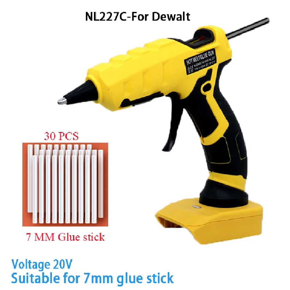 Беспроводной пистолет для горя – обзор и цена Hot Melt Glue Gun Cordless