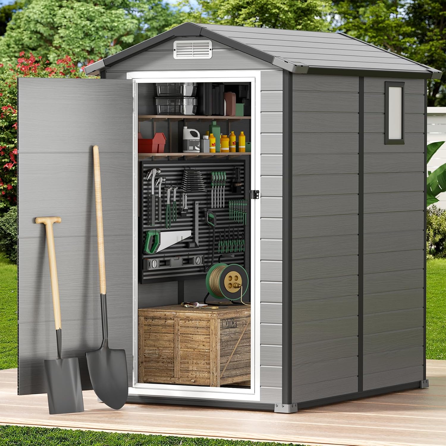 Уличный сарай для хранения с п – обзор и цена Garden Tools