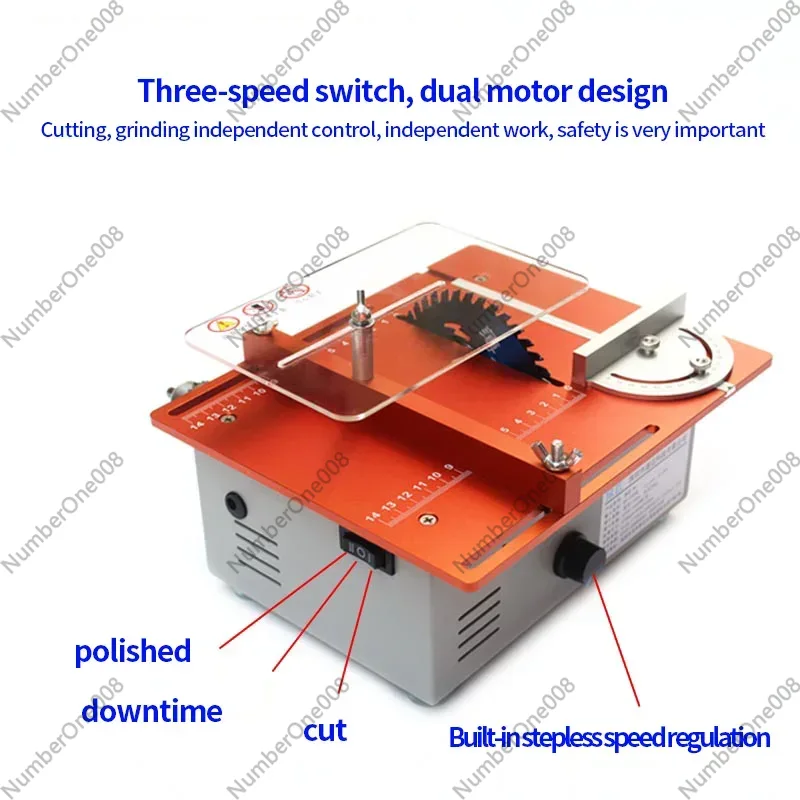 Новая усовершенствованная мног – обзор и цена Mini Table Saw For Woodworking