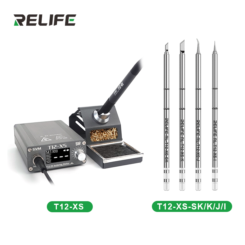 GVM T12-XS паяльная станция с  – обзор и цена Digital Soldering Station T12