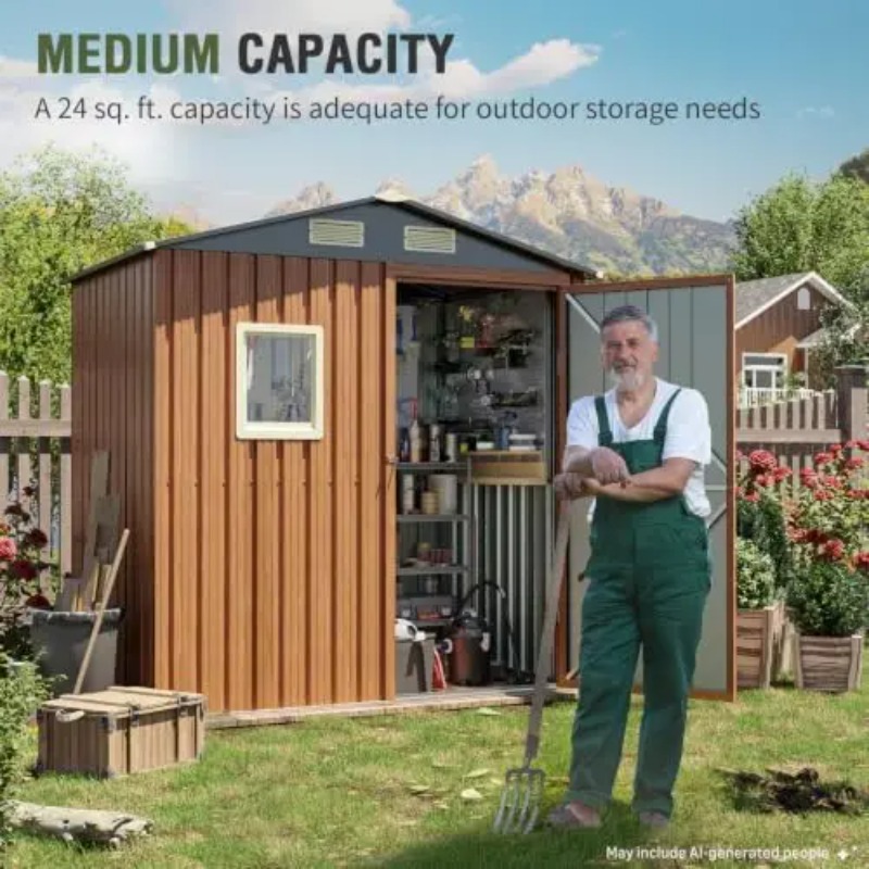 Садовый сарай для хранения 6x4 – обзор и цена Garden Tools