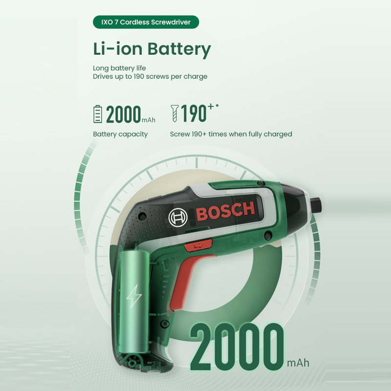 Беспроводная отвертка Bosch IX – обзор и цена Electric Screwdriver Rechargeable Usb
